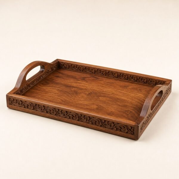 Decorative Wooden Tray - VIDHISRI