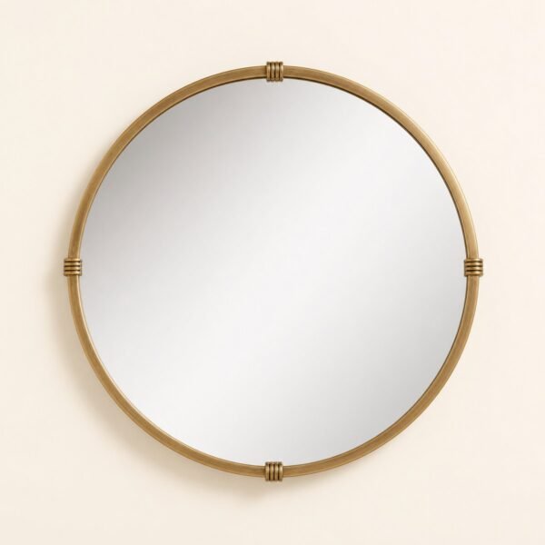Round Accent Wall Mirror - VIDHISRI