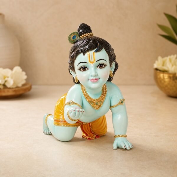 Bal Krishna Crawling Idol - VIDHISRI
