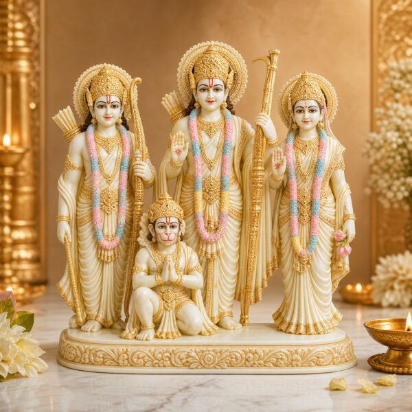 Ram Darbar Family Idol Set - VIDHISRI