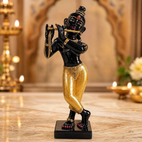 Black Krishna Dancing Idol - VIDHISRI