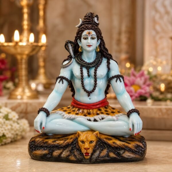 Meditating Shiva Idol - VIDHISRI
